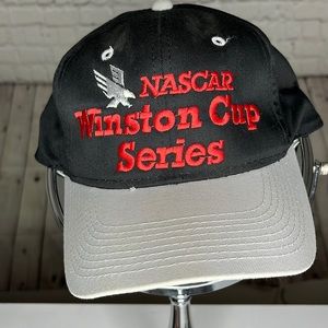 Vintage NASCAR Winston Cup Series Script SnapBack